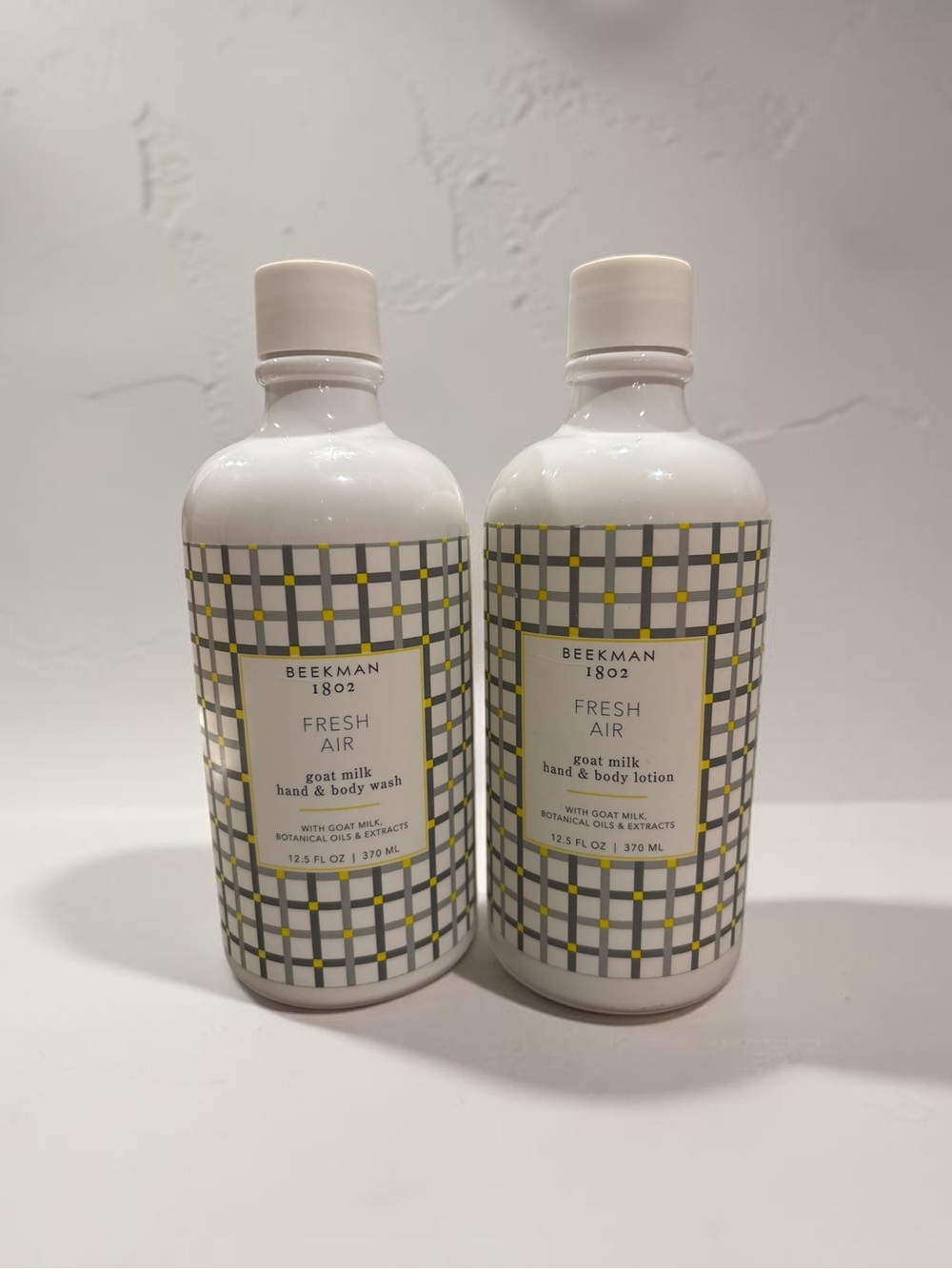 Beekman 1802 Fresh Air Goat Milk Hand & Body Wash and Lotion Duo